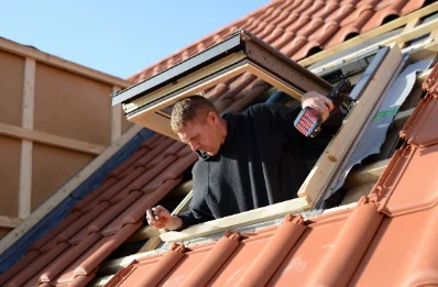 Pose de fenêtres de toit Velux à Buziet